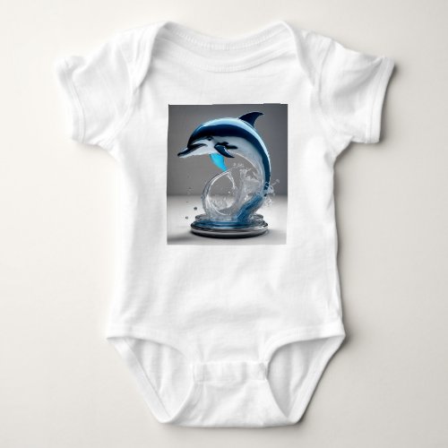 Dolphin Love Baby Bodysuit
