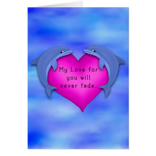 Dolphin Love Cards (Front)