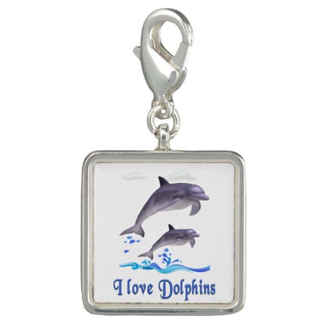 Dolphin Love Charm (Front)