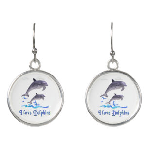 Dolphin Love Earrings
