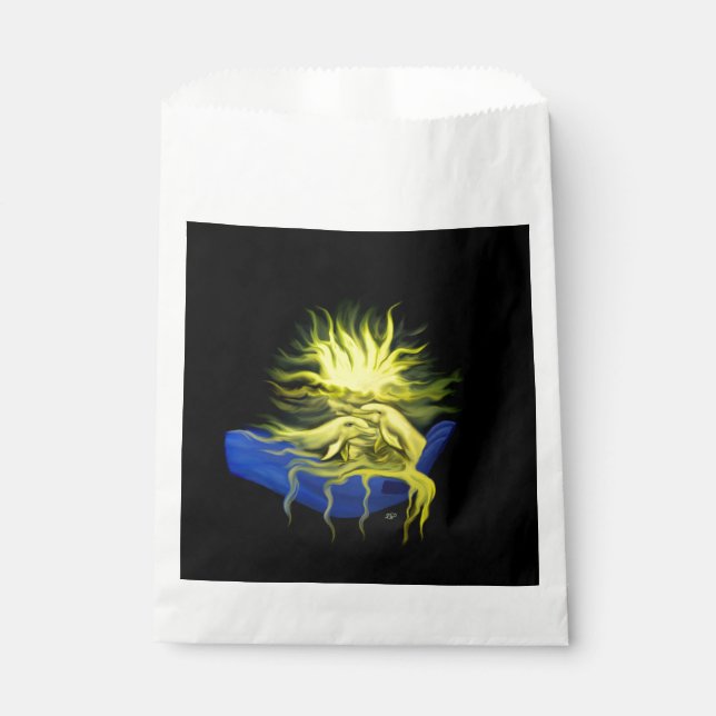 Dolphin Love Favor Bag (Front)