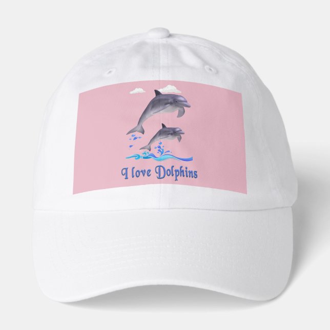 Dolphin Love Hat (Front)