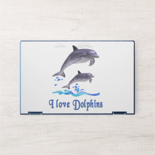 Dolphin Love HP Laptop Skin