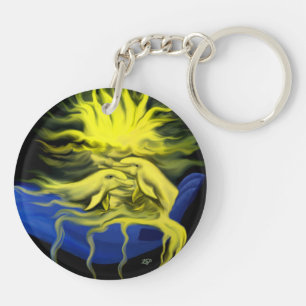Dolphin Love Keychain