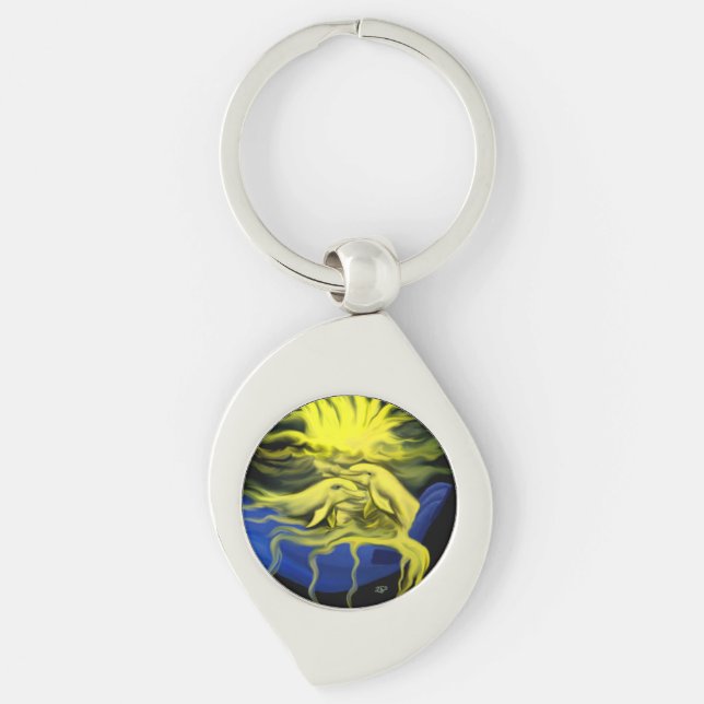 Dolphin Love Keychain (Front)