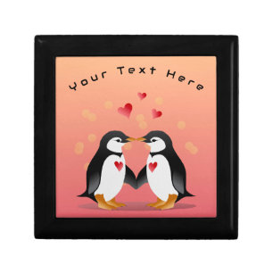 Dolphin Love Personalized Black Keepsake Surprise  Gift Box