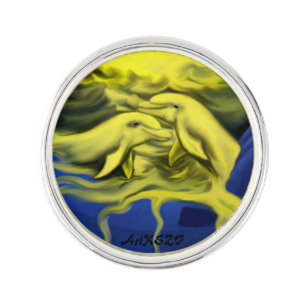 Dolphin Love Pin