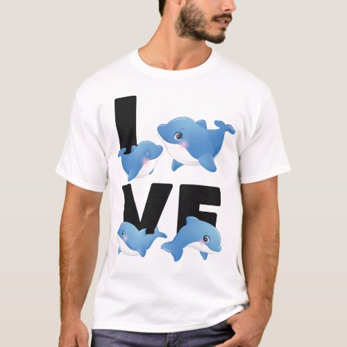 Dolphin Love T_Shirt