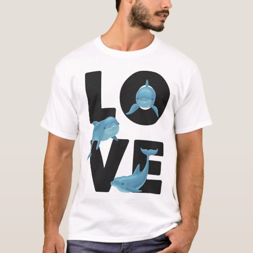 Dolphin Love T_Shirt