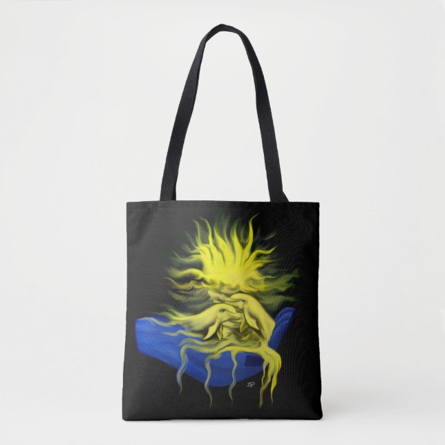 Dolphin Love Tote Bag (Front)