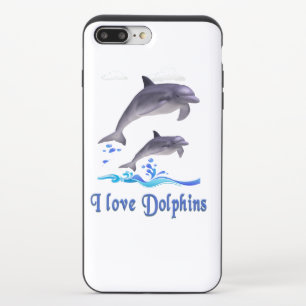 Dolphin Love iPhone 8/7 Plus Slider Case