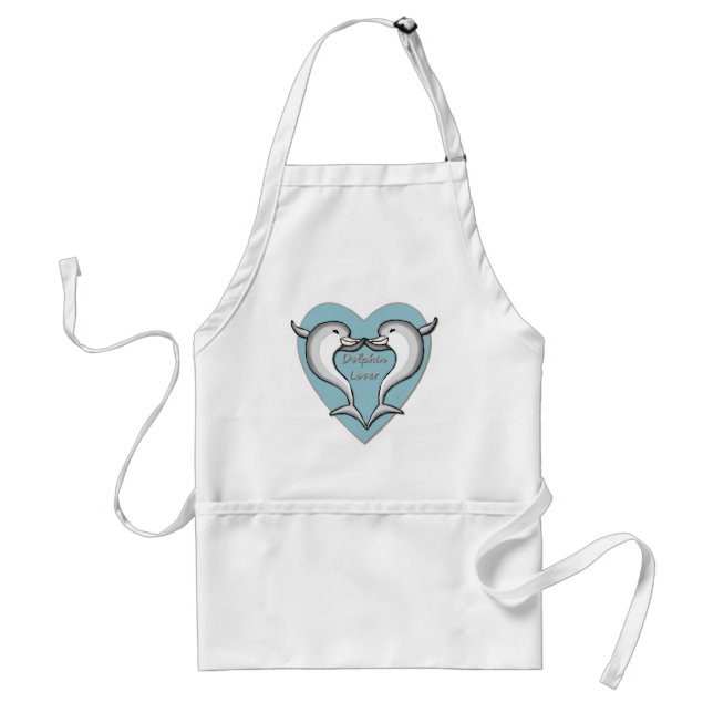 Dolphin Lover Adult Apron (Front)