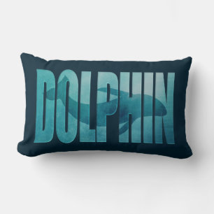 dolphin lumbar pillow