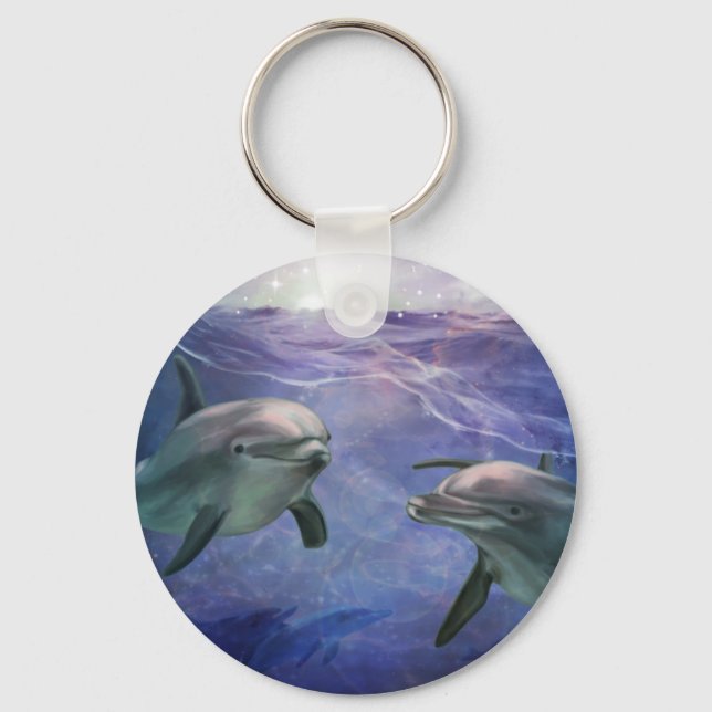 Dolphin Magic Keychain (Front)