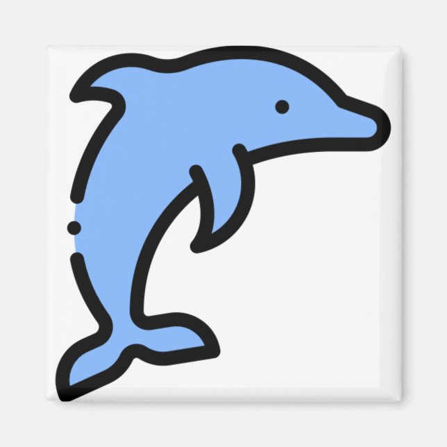 Dolphin Magnet (Front)