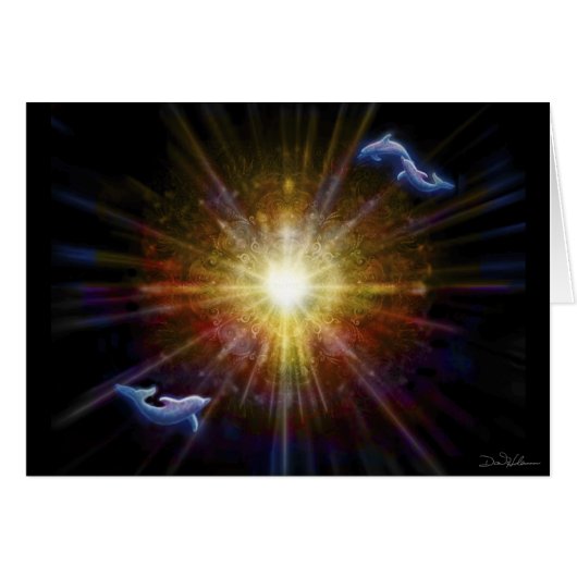 Dolphin Mandala Cards (Front Horizontal)
