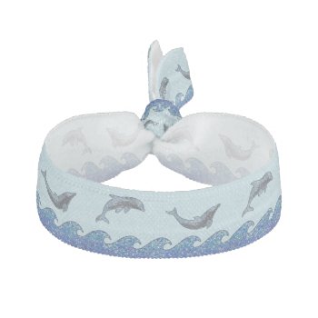 Dolphin Mosaic Hair Tie by poupoune at Zazzle