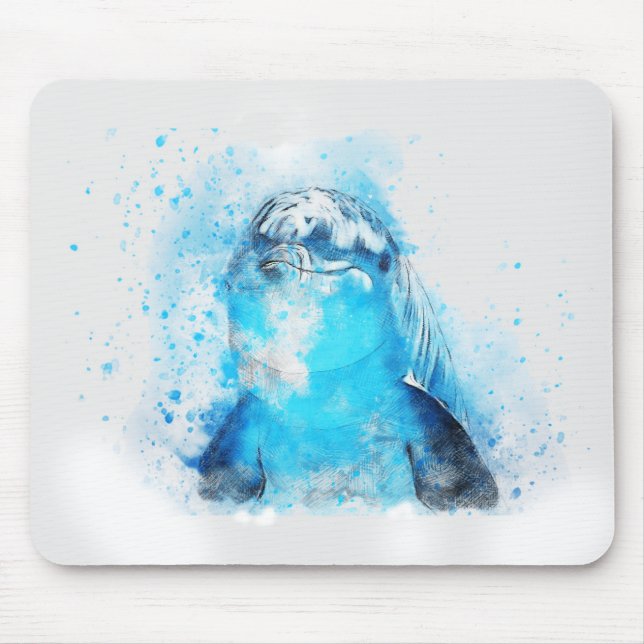 Dolphin Mouse Pad (Front)