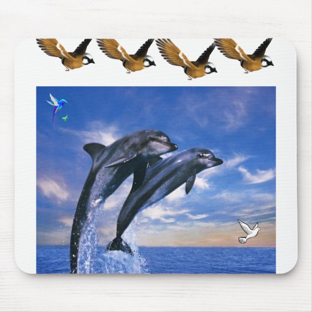 Dolphin Mouse Pad (Front)