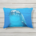 Dolphin Outdoor Pillow at Zazzle
