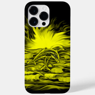 Dolphin pair in the Sunshine Case-Mate iPhone 14 Pro Max Case