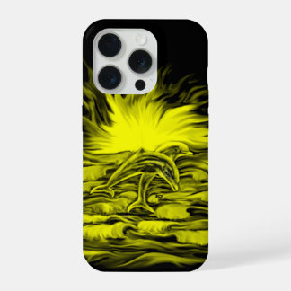 Dolphin pair in the Sunshine iPhone 15 Pro Case