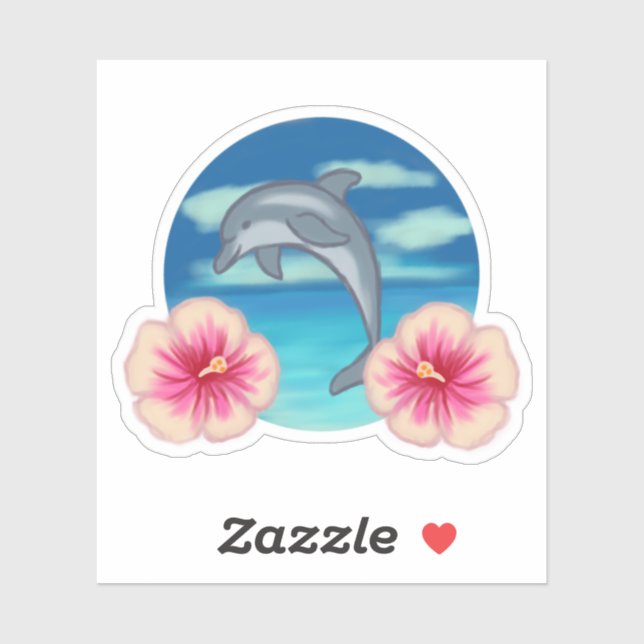 Dolphin Paradise Sticker (Sheet)