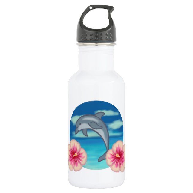 Dolphin Paradise Water Bottle (Front)