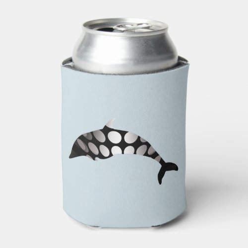 Dolphin Pattern Can Cooler