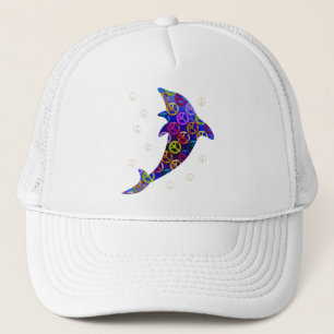 Dolphin Peace Saturday Cap