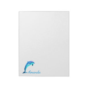 Dolphin Personalized Notepad
