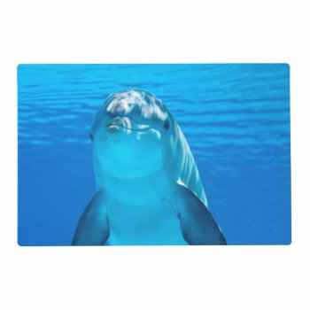 Dolphin Placemat by GiftsGaloreStore at Zazzle