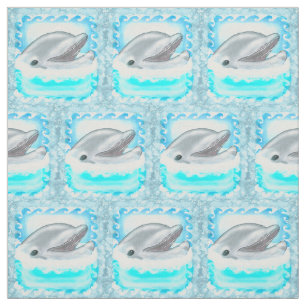 Dolphin Play Fabric