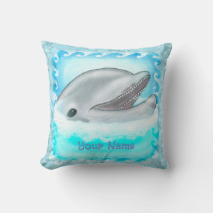 Dolphin Play  pillow
