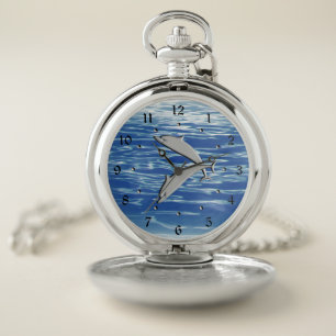 Dolphin Play Pocket Watch