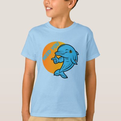 Dolphin Pointer Neon Splash T-Shirt