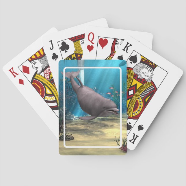 Dolphin Poker Cards (Back)
