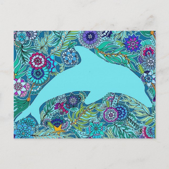 Dolphin Postcard (Front)