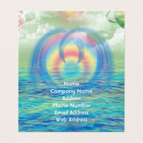 Dolphin Rising Business Card