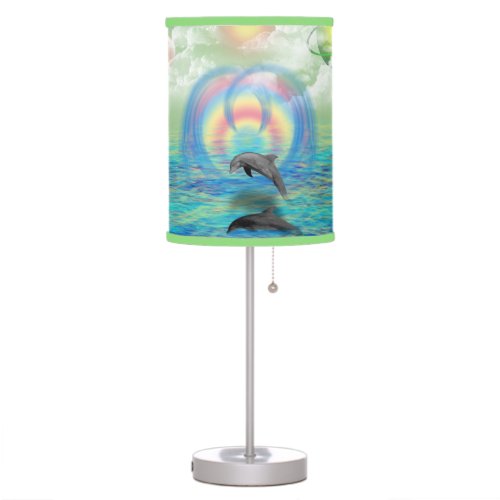 Dolphin Rising Table Lamp