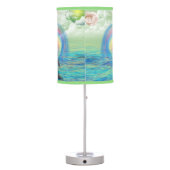 Dolphin Rising Table Lamp (Back)