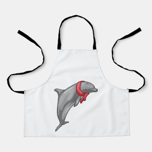 Dolphin Scarf Apron