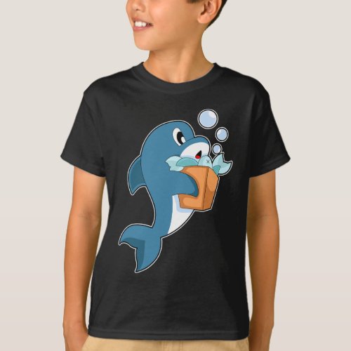 Dolphin Shopping bag Fish T_Shirt