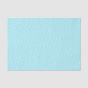 Dolphin simple clean fresh marine aqua pink tissue paper