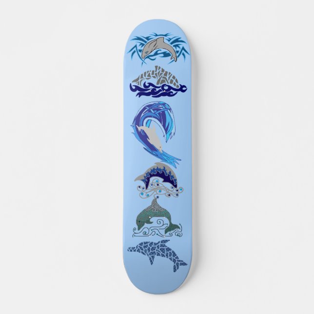 Dolphin skateboard (Front)
