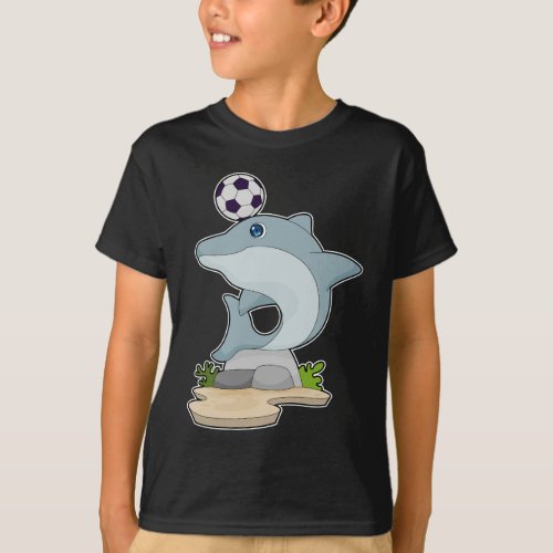 Dolphin Soccer player Soccer T_Shirt