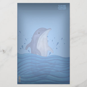 Dolphin Splash Stationery