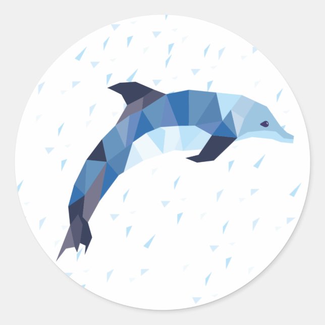 Dolphin Sticker (Front)