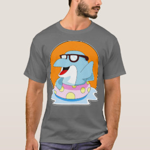 Dolphin Sunglasses  T-Shirt