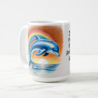 Dolphin Sunset Coffee Mug